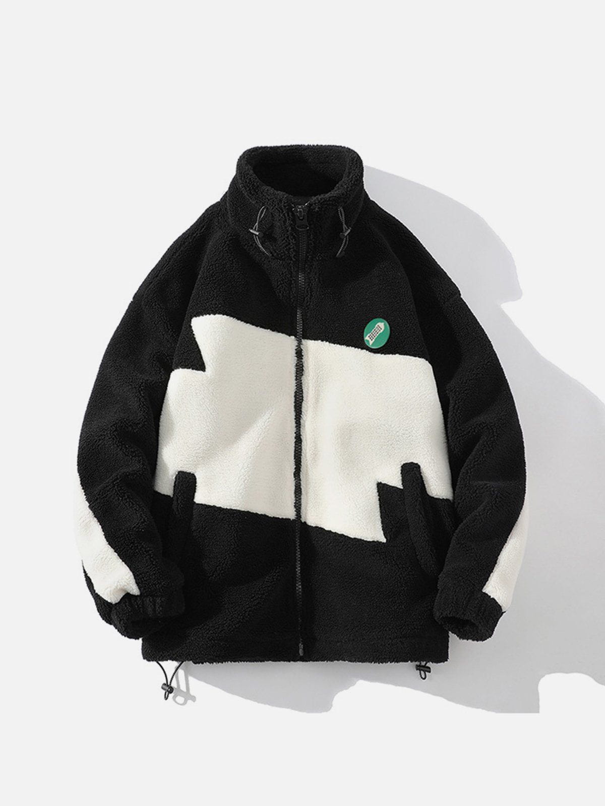 Contrast Sherpa Winter Coat