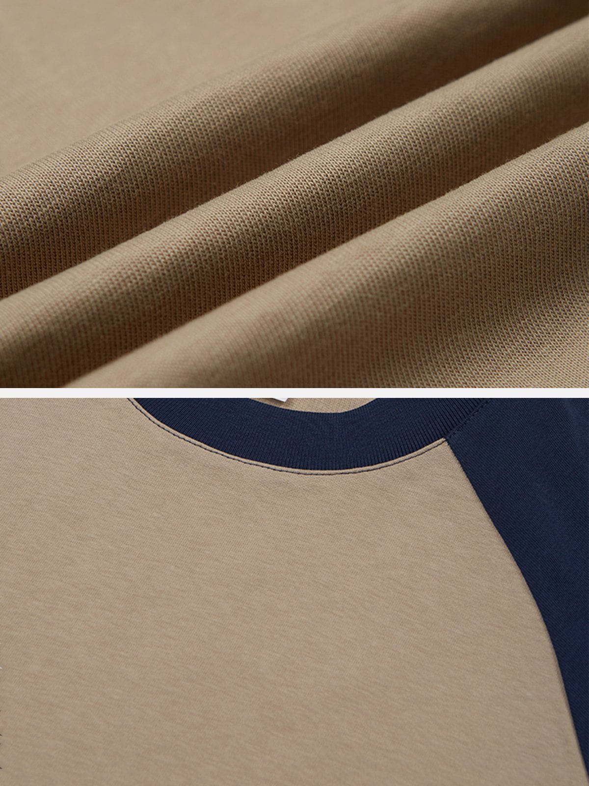Contrast Splicing Sweatshirt