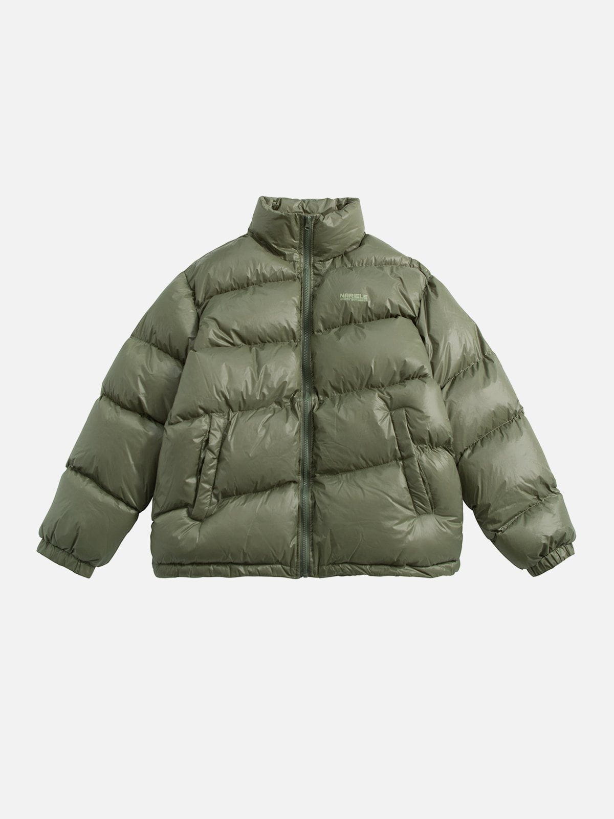 Detachable Bib Winter Coat