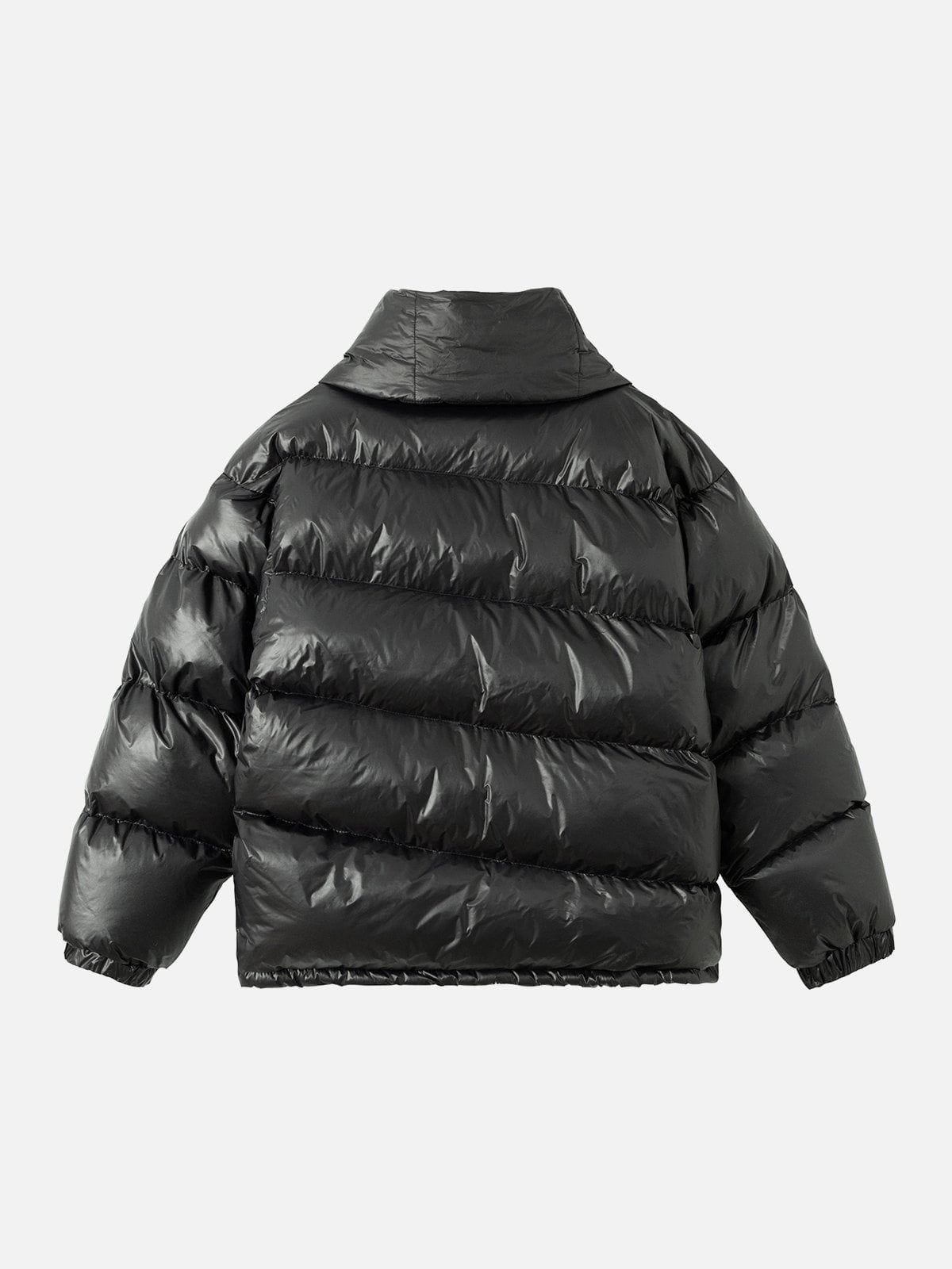 Detachable Bib Winter Coat