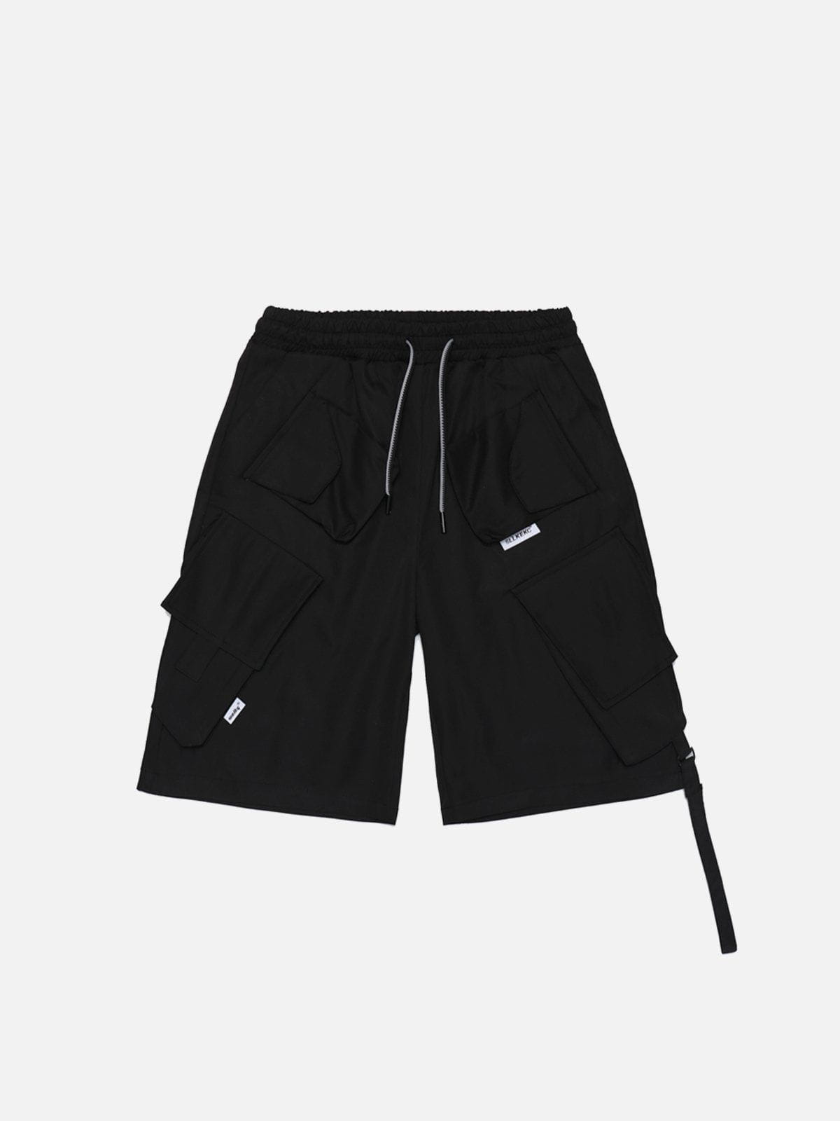 Drawstring Big Pocket Shorts