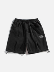 Drawstring Label Shorts