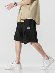 Drawstring Label Shorts