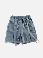 Drawstring Label Shorts