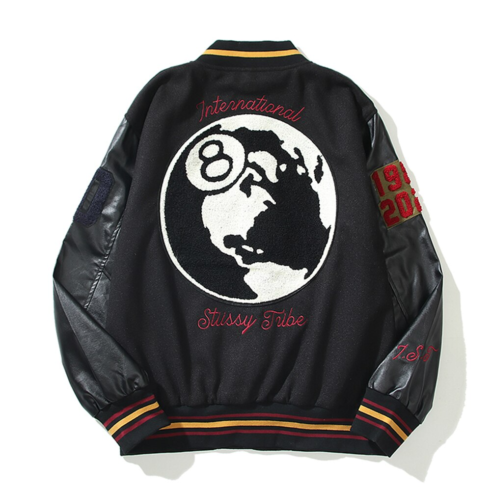 Eight Number Baseball Jacket