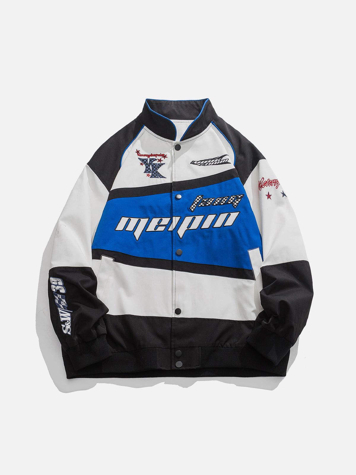 Embroidery Contrast Jacket