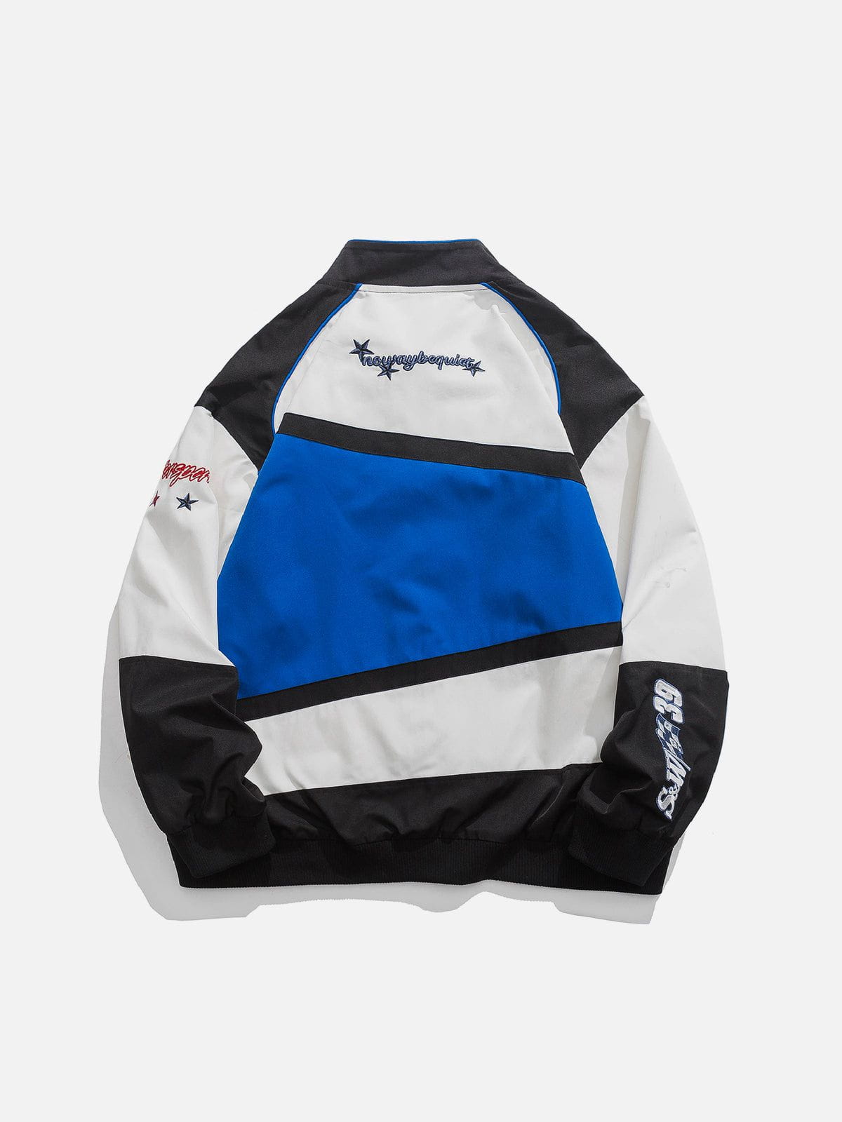 Embroidery Contrast Jacket