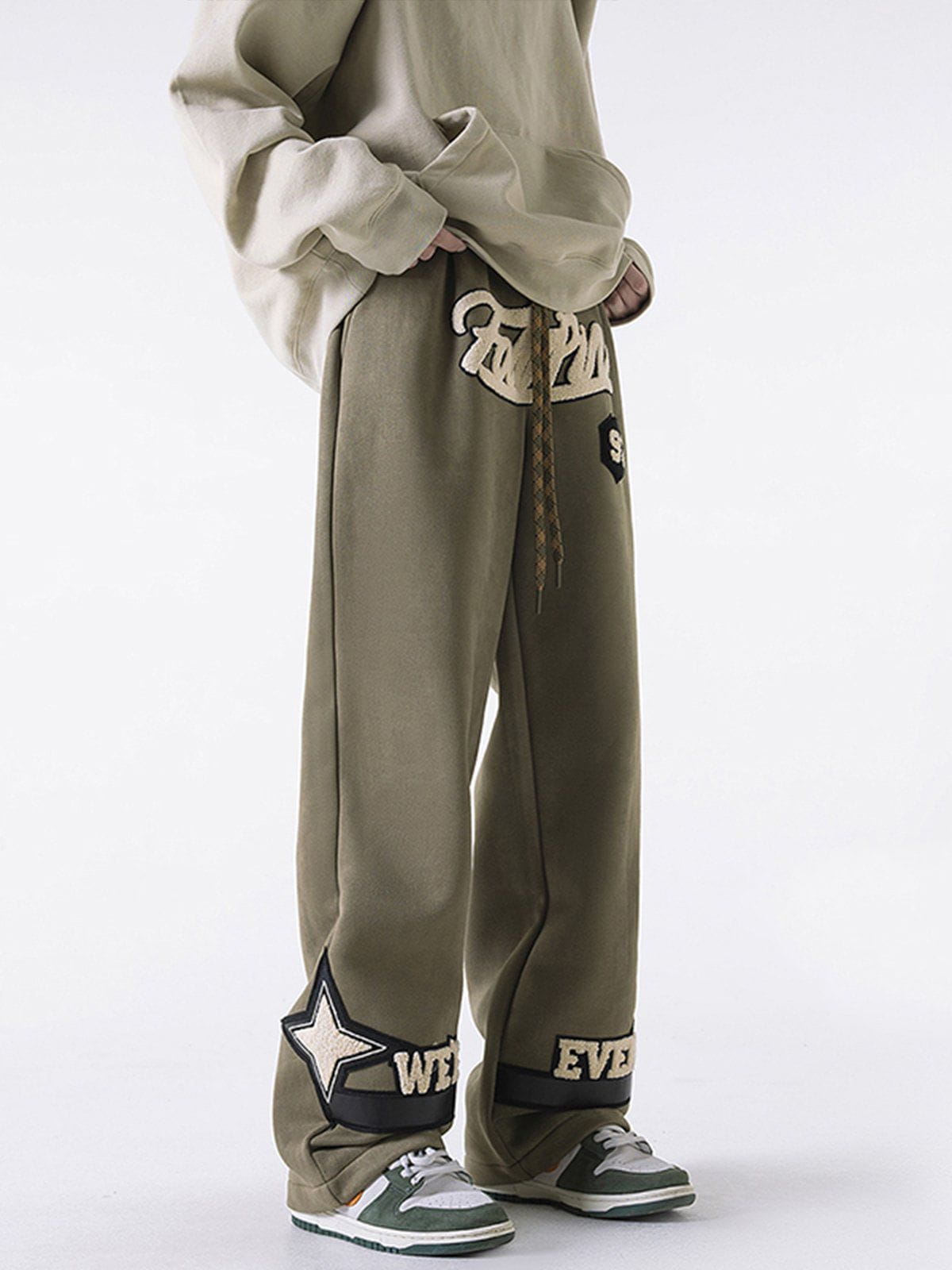 Fleece Suede Sweatpants