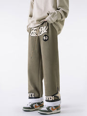 Fleece Suede Sweatpants