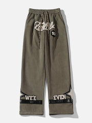 Fleece Suede Sweatpants