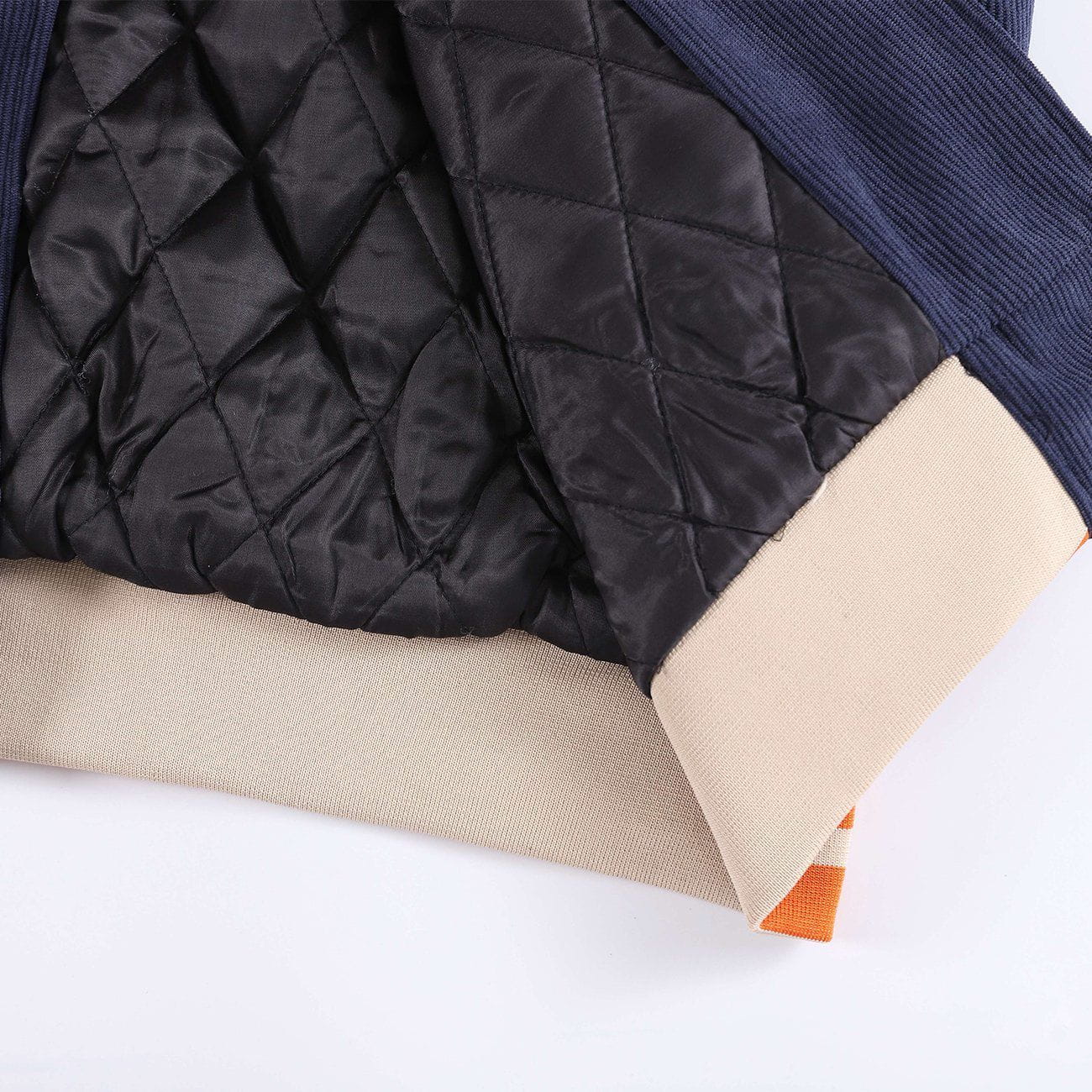 Flocking Letters Flocking Letters Corduroy Winter Coat – Oitoy