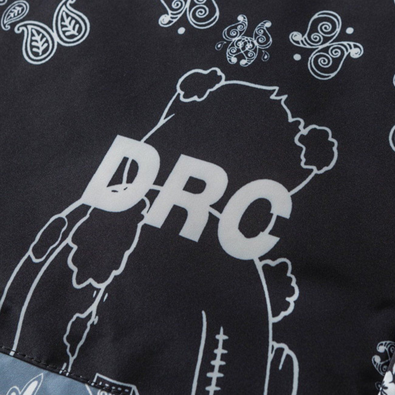 Doudoune à imprimé bandana intégral