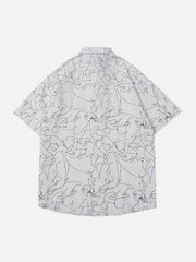 Full Graffiti Short Sleeve Shirt