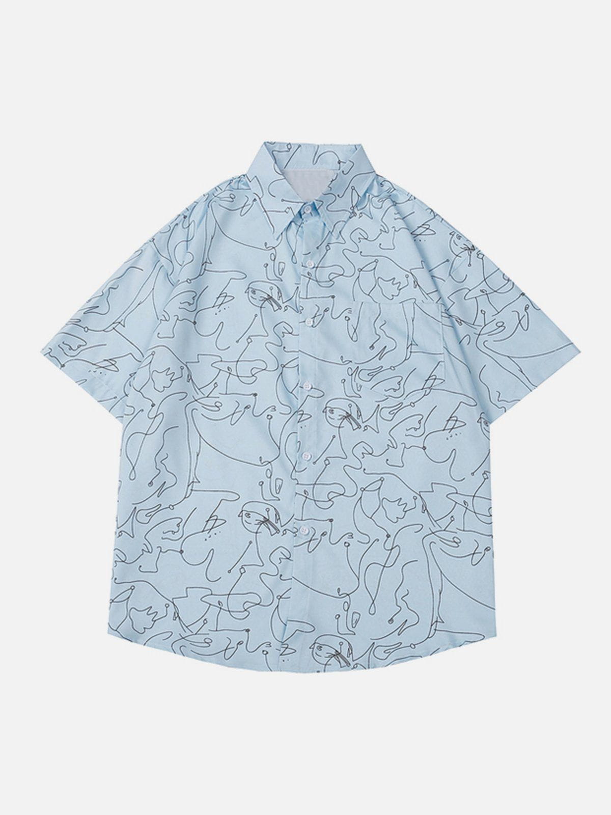 Full Graffiti Short Sleeve Shirt