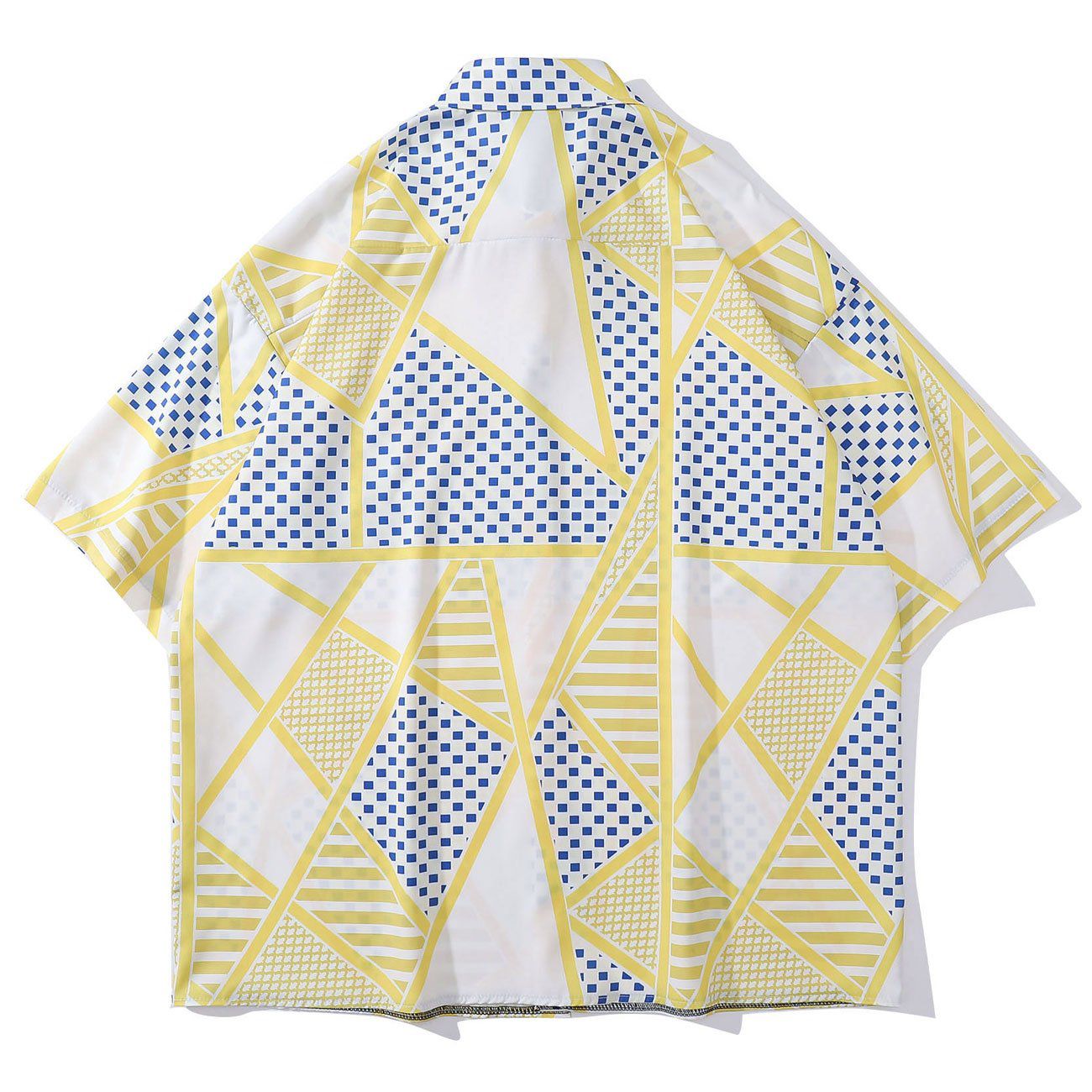 Geometric Figure Short Sleeve Shirt