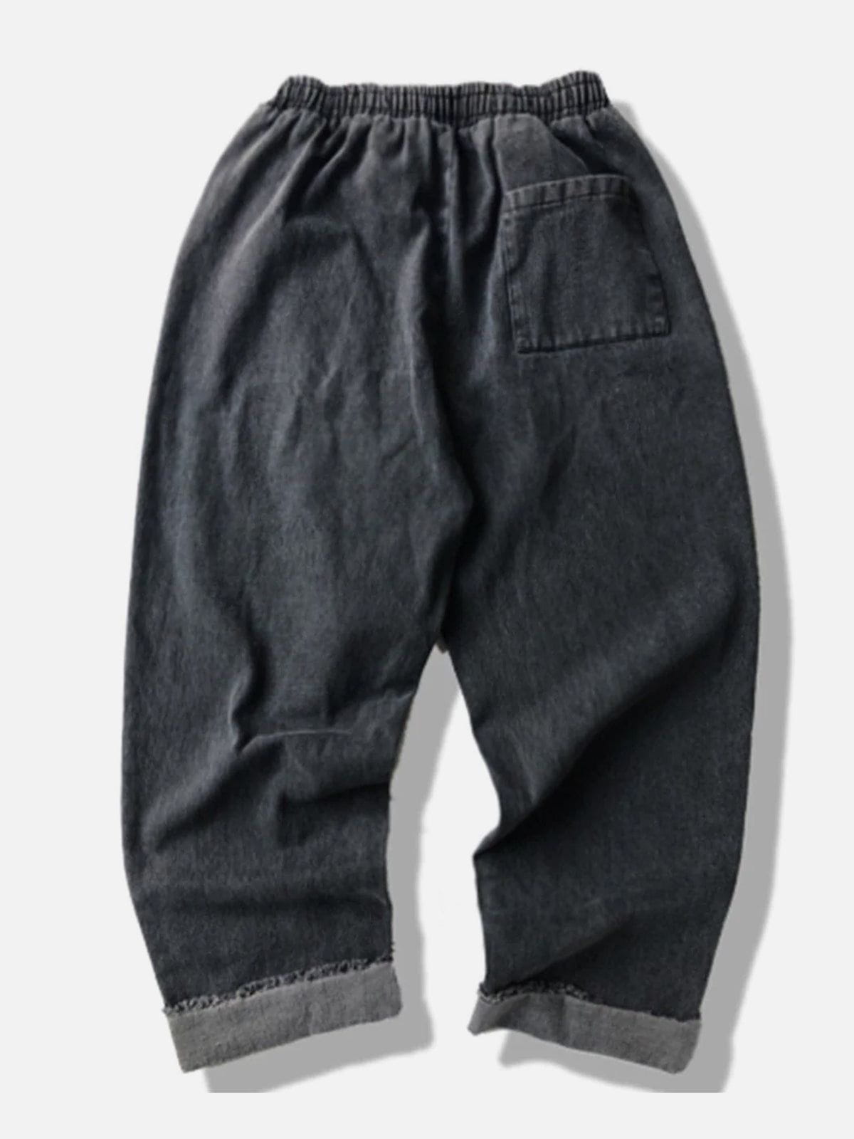 Gradient Webbing Jeans