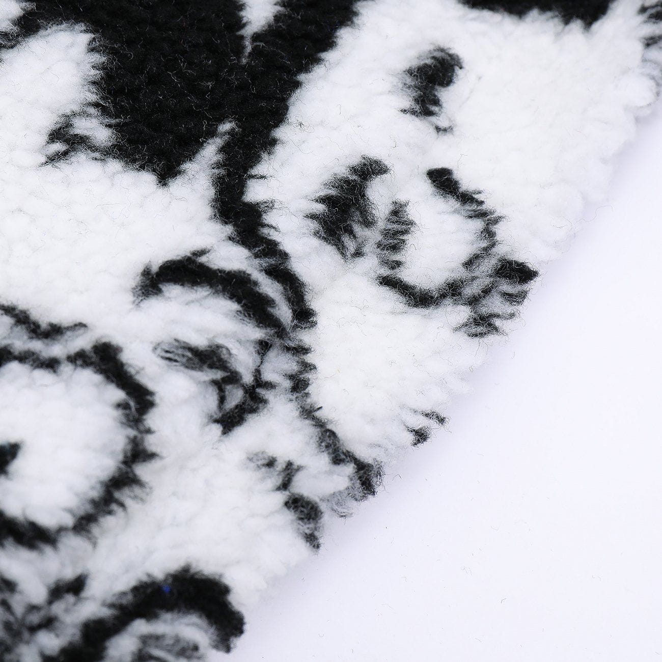 Head Full of Prints Sherpa Winter Coat