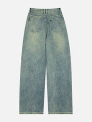 High-waisted Jeans