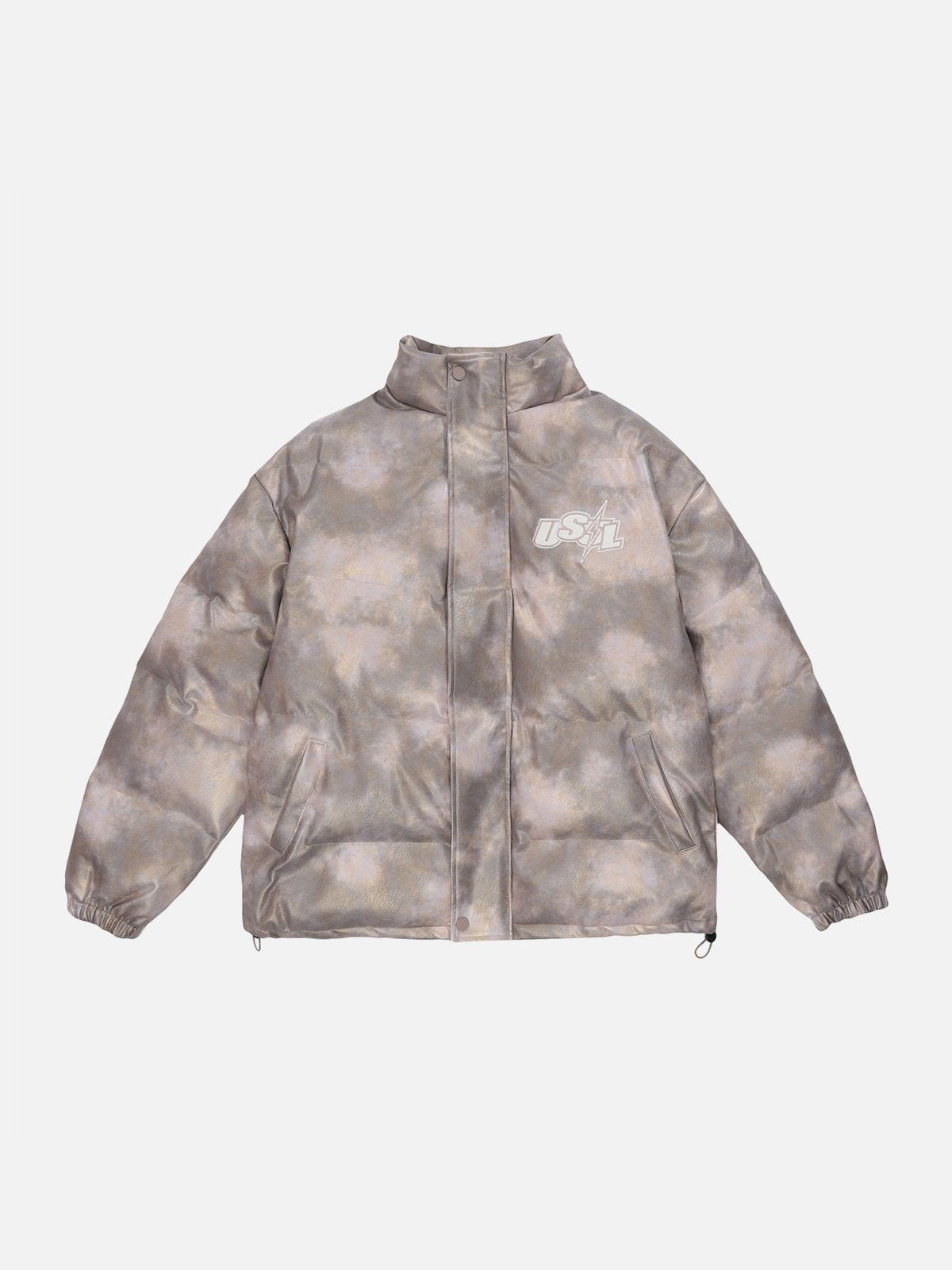 Inkjet Distressed Winter Coat