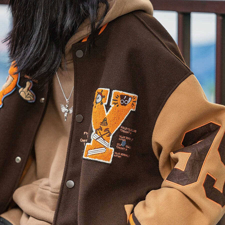 JINGHUAY Brown Jacket