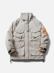 Large Pocket Cargo Winter Coat