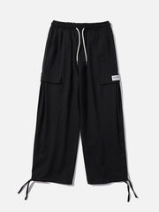 Large Pocket Drawstring Cargo Pants