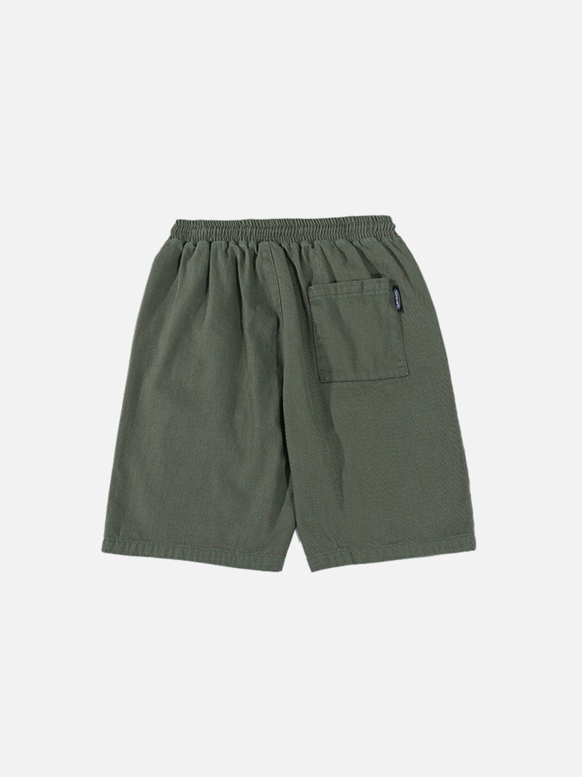 Large Pocket Drawstring Shorts