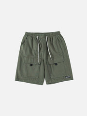 Large Pocket Drawstring Shorts