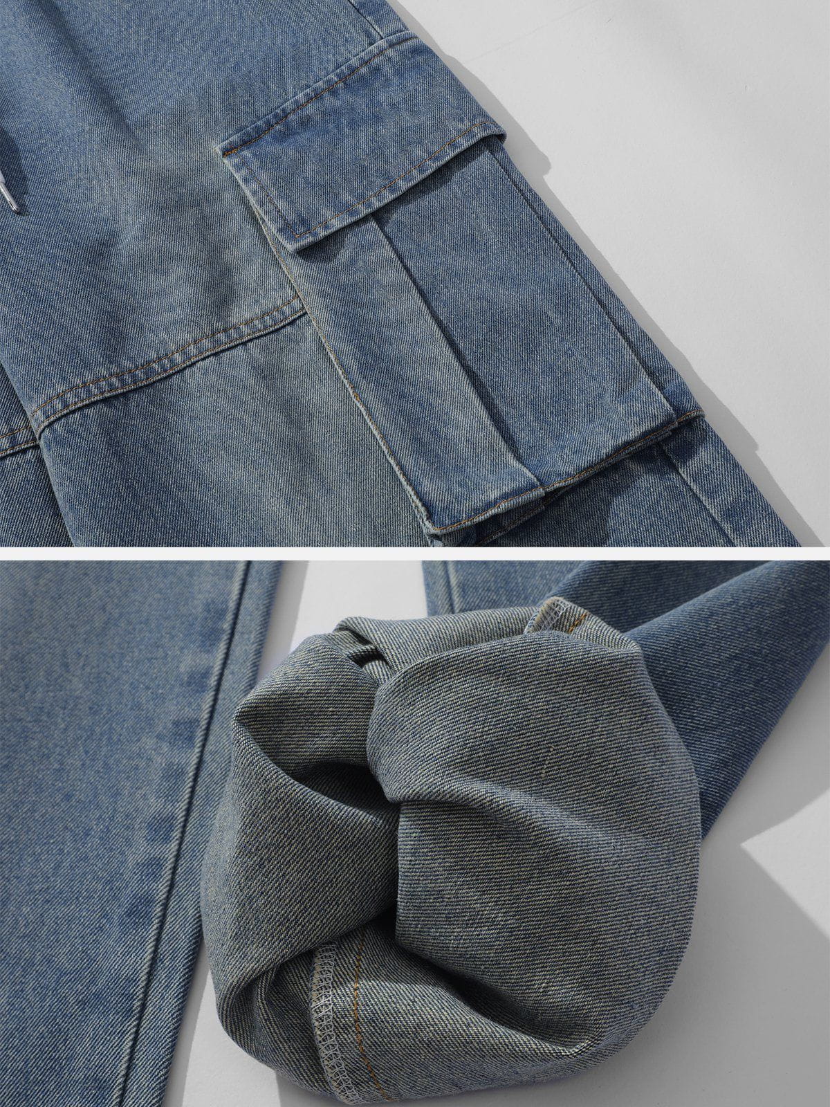 Large Pocket Jeans