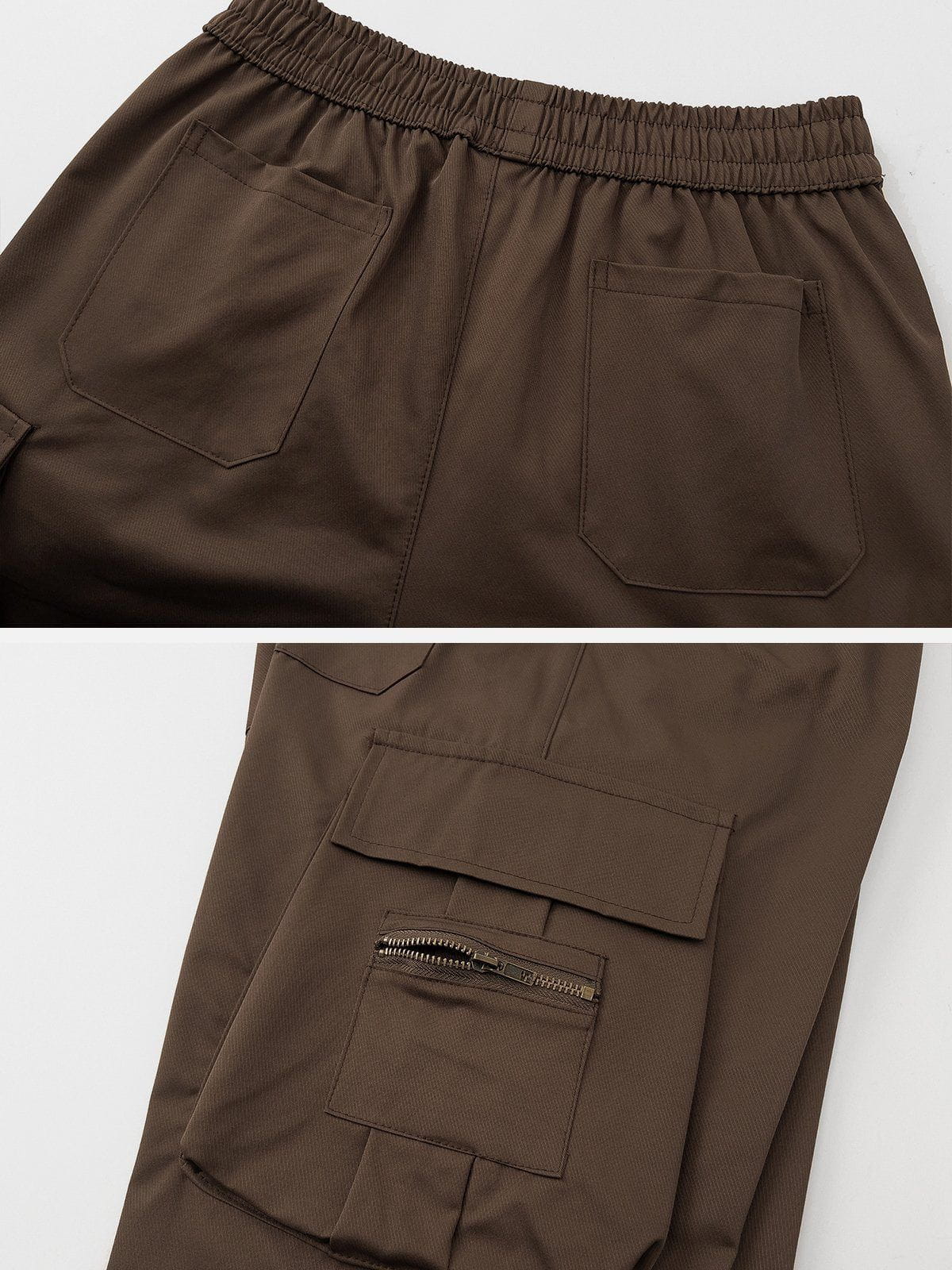 Large Pocket Pleated Cargo Pants