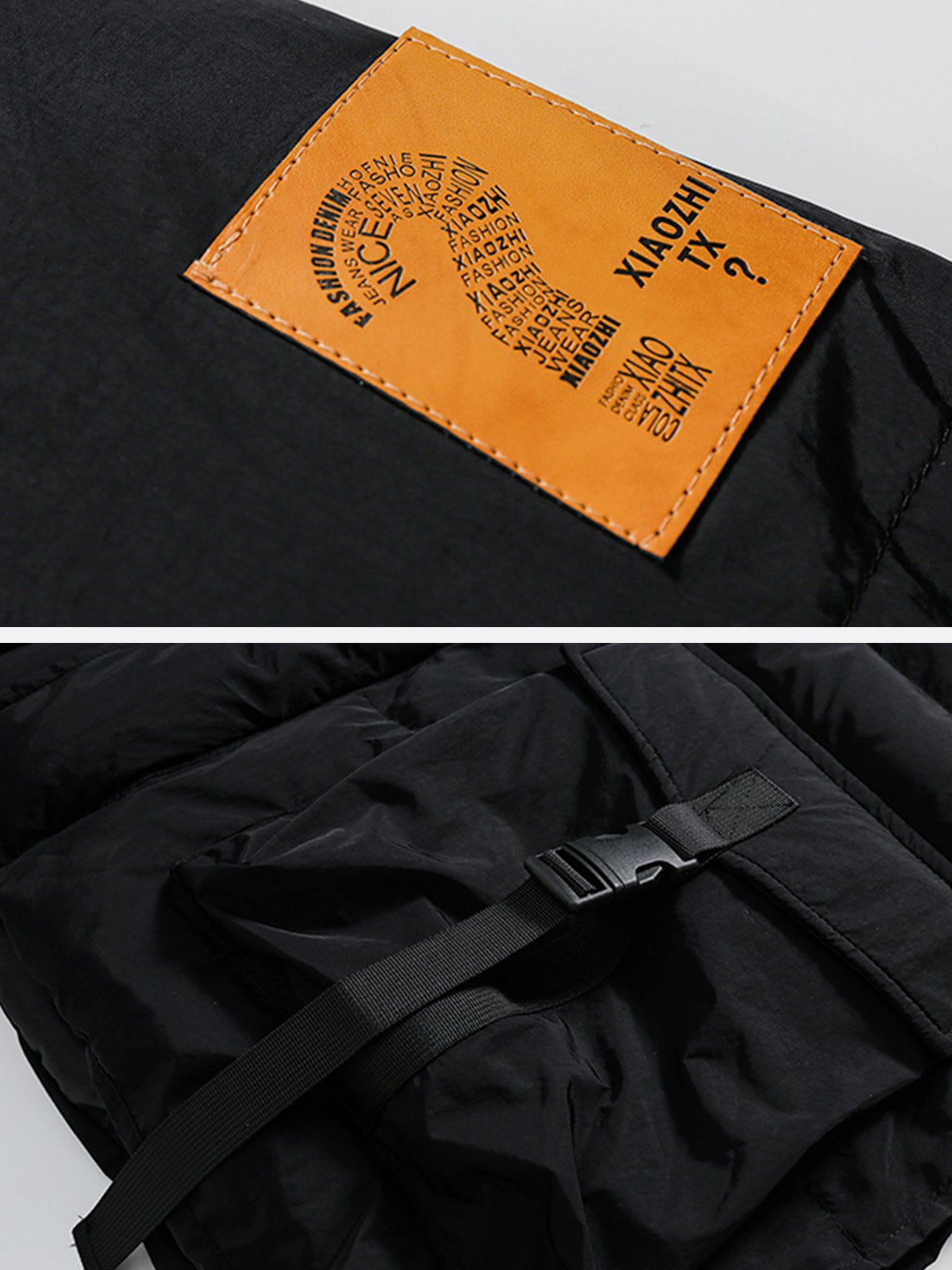 Large Pocket Web Down Coat