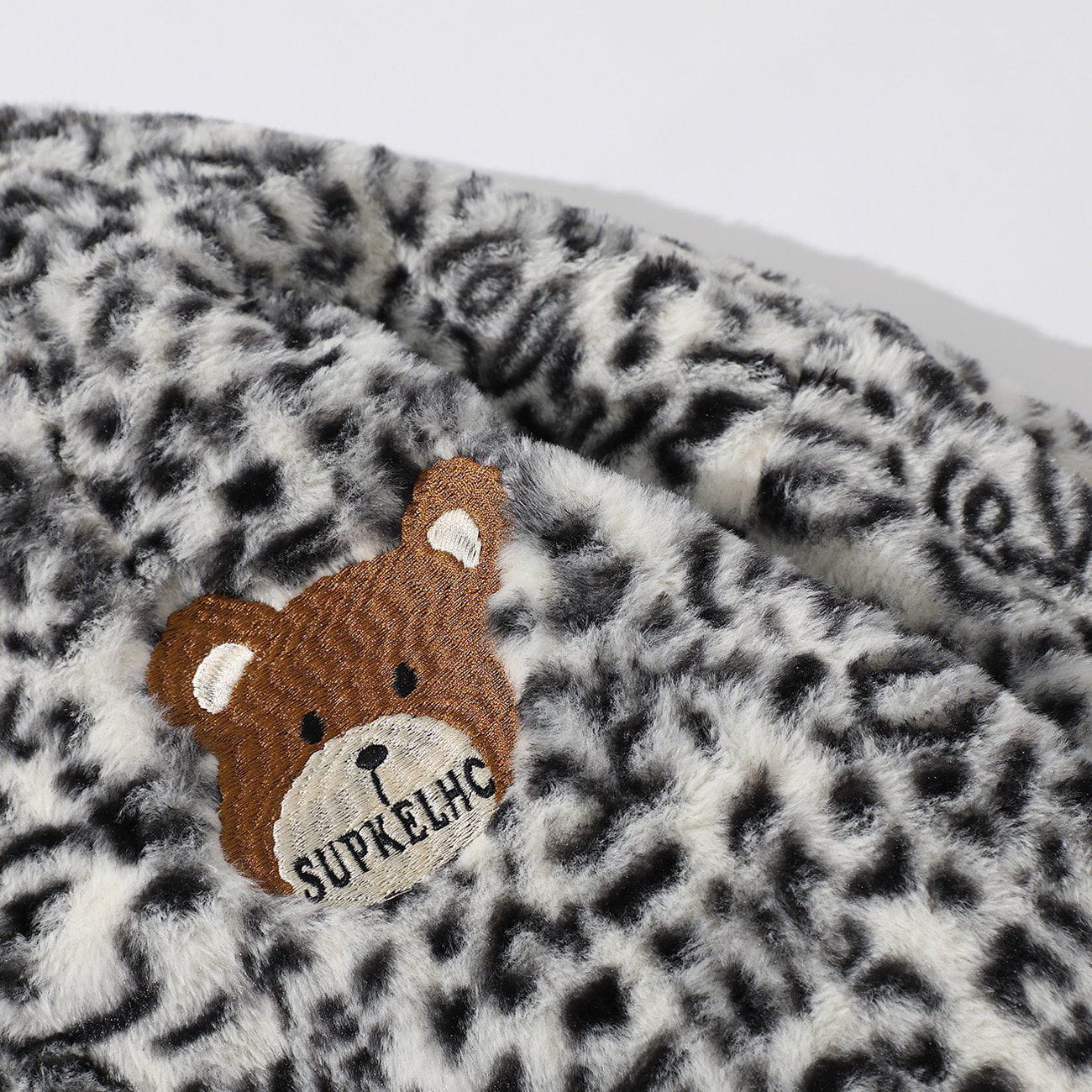 Leopard Pattern Winter Coat