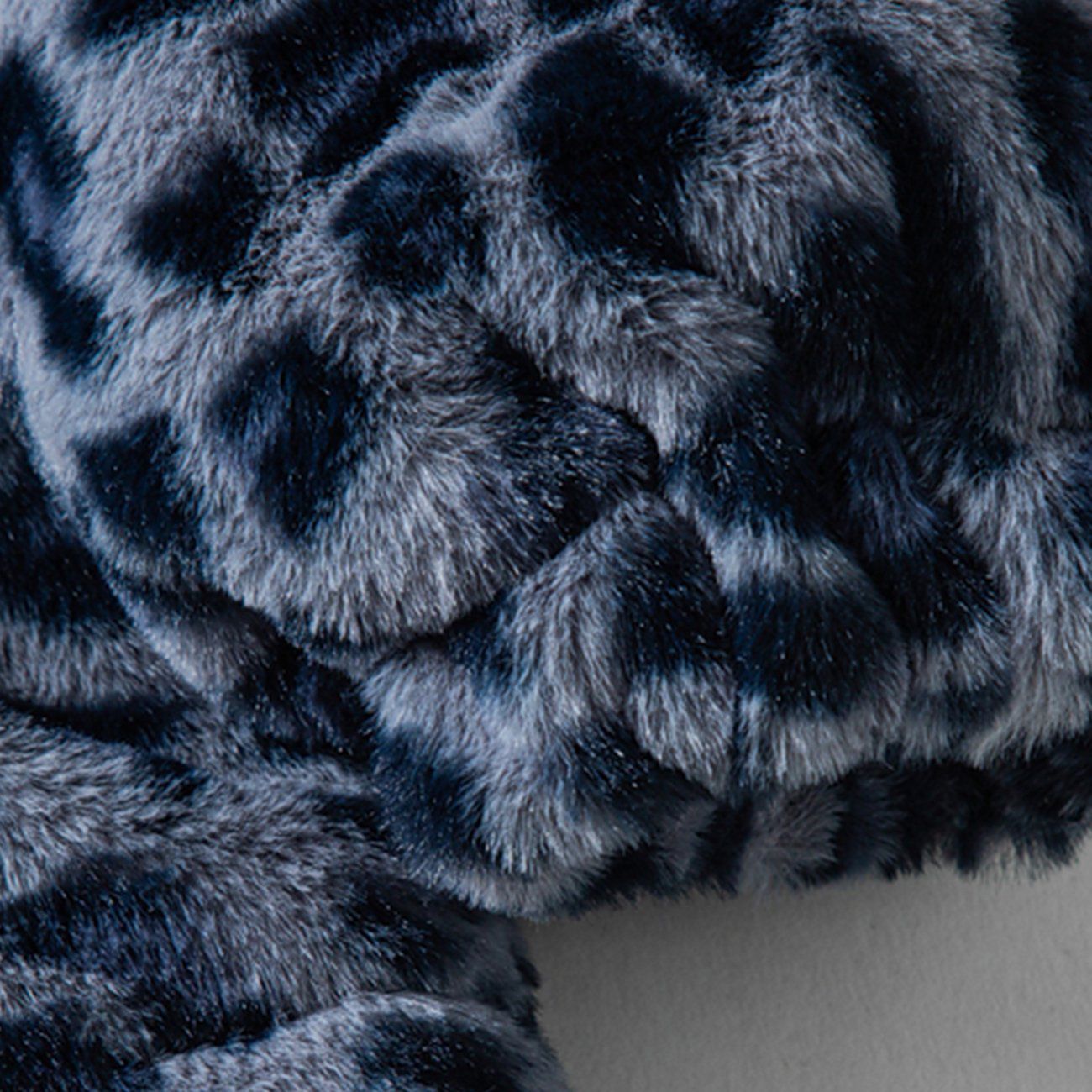 Leopard Print All Over Plush Winter Coat