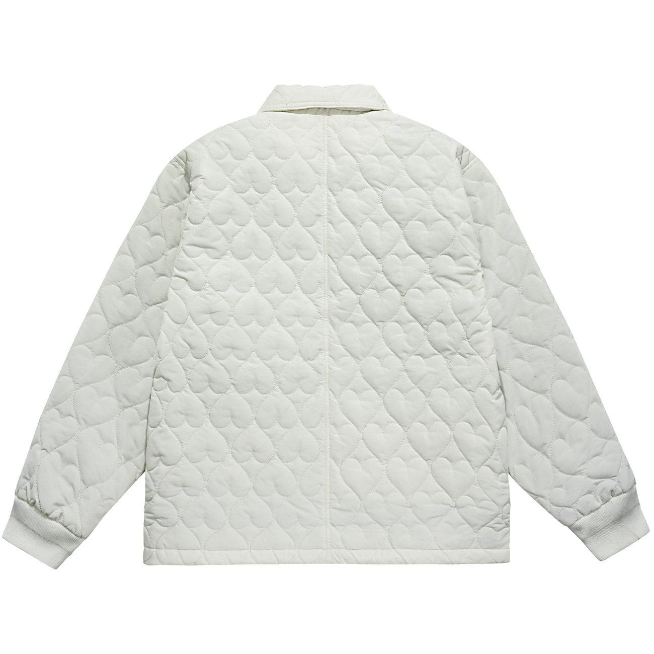 Letter Embroidery Embossing Winter Coat