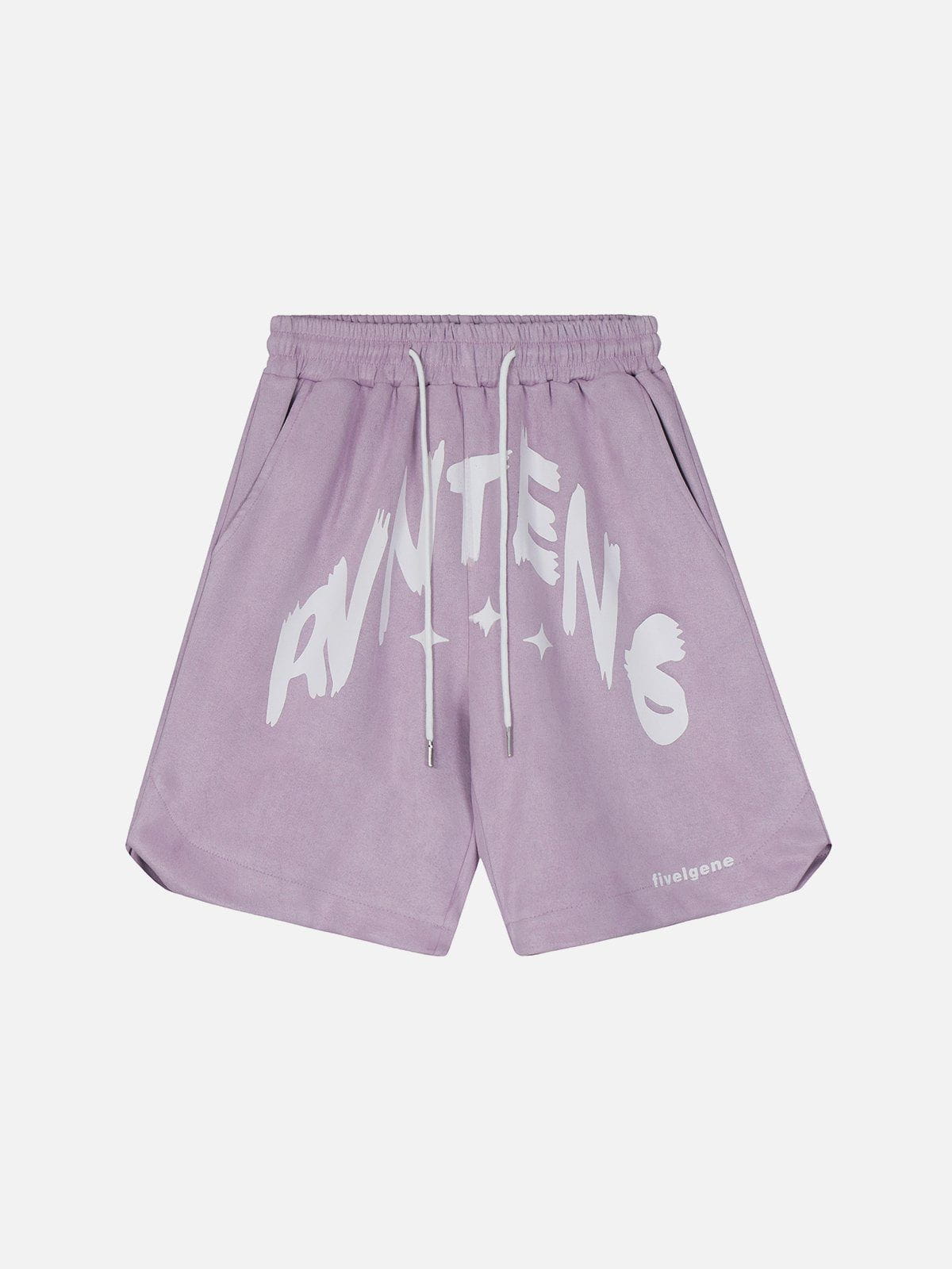 Letter Printing Shorts