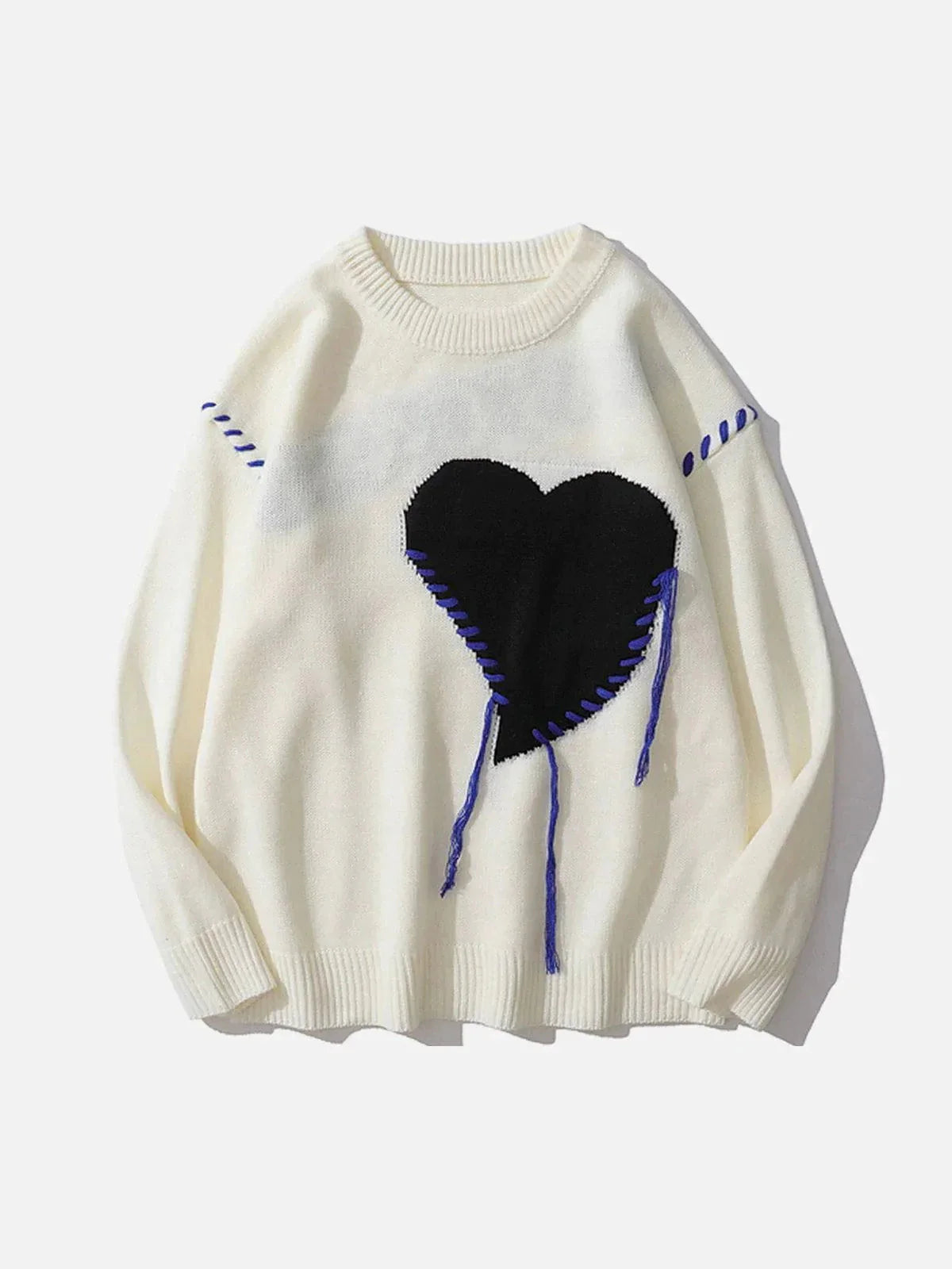 Love Embroidered Sweater