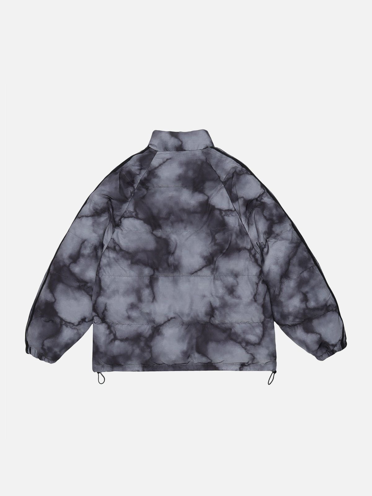 Marbled Smudge Gradient Winter Coat