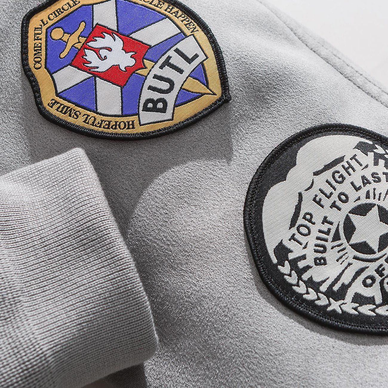 Medal Embroidered Winter Coats