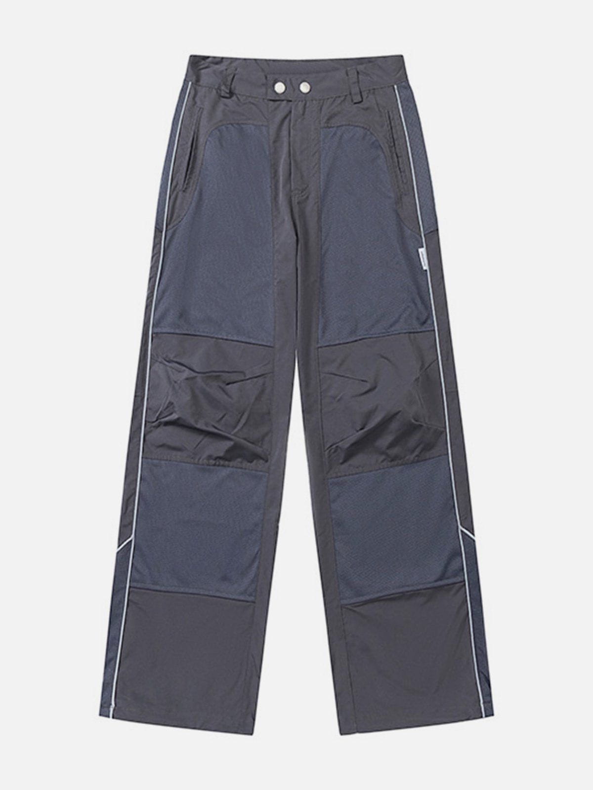 Mesh Reflective Stripes Sweatpants