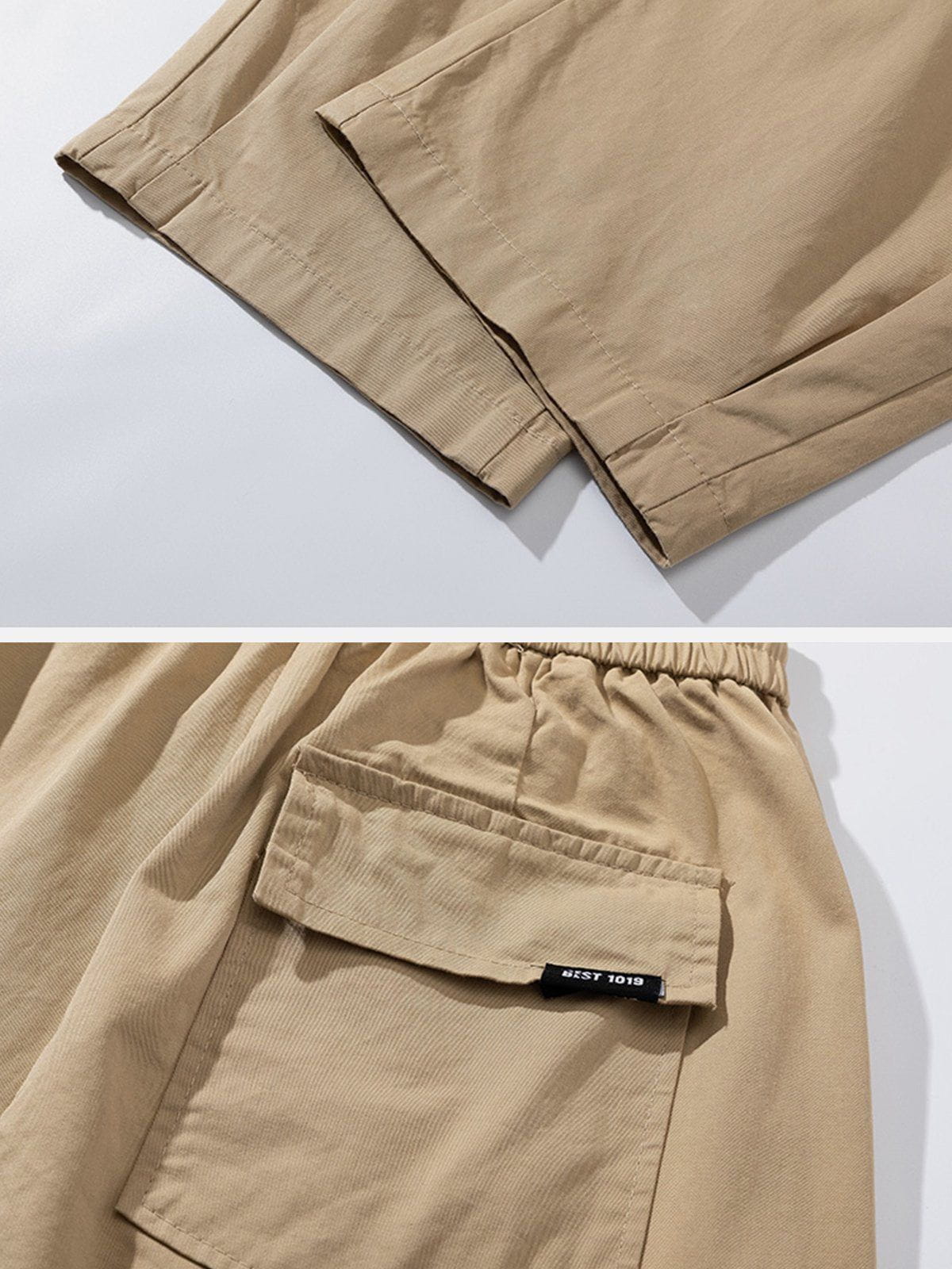 Multi-Pocket Straight Cargo Pants