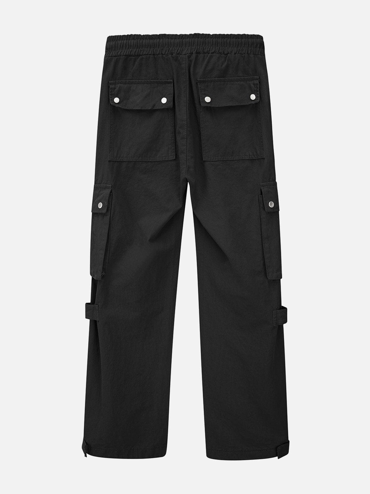 Multi-pocket Technical Zip Cargo Pants