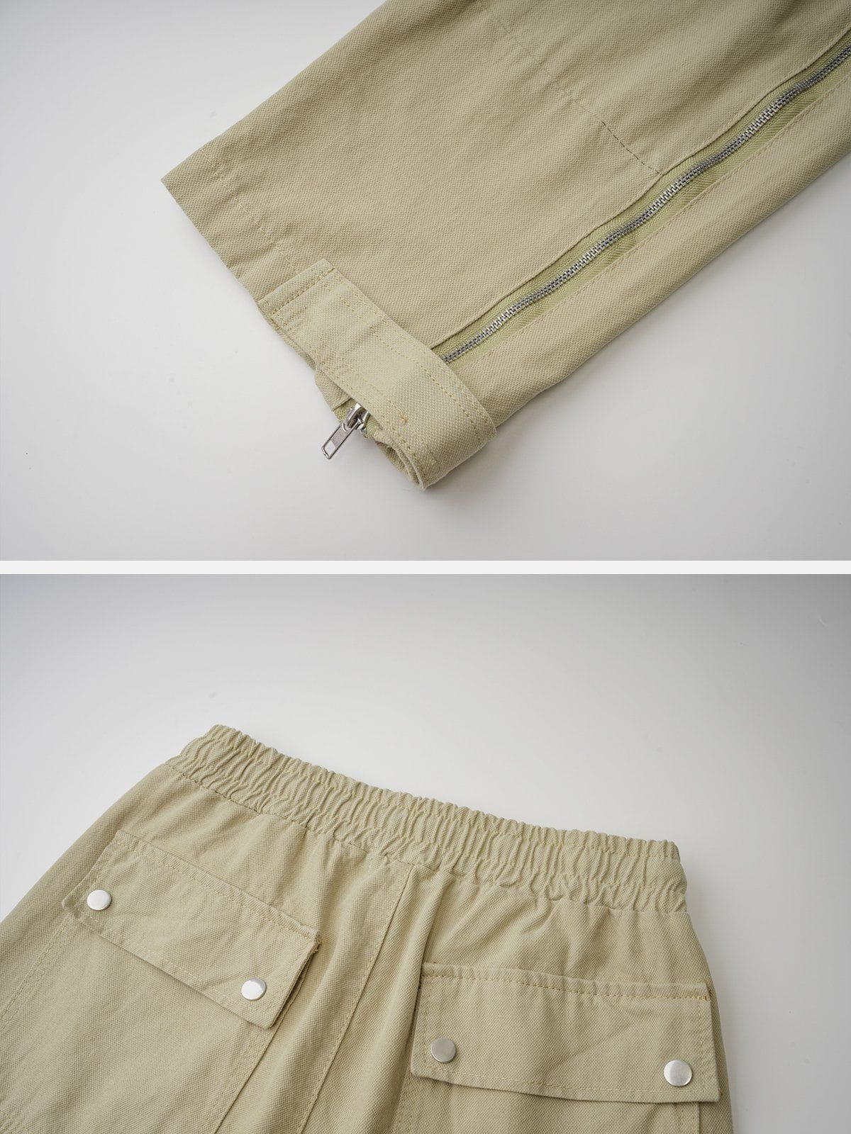 Multi-pocket Technical Zip Cargo Pants