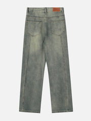 Multi-Pocket Wash Jeans