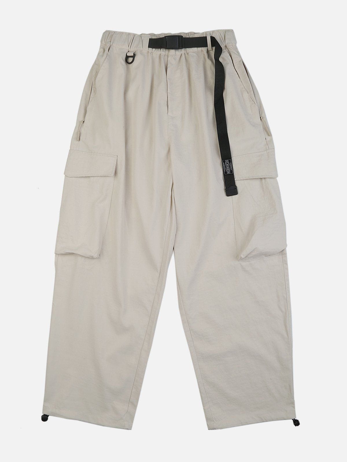 Multi-pocket Webbing Cargo Pants