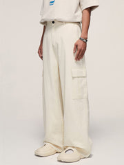 Multi-Pocket Wide Leg Cargo Pants