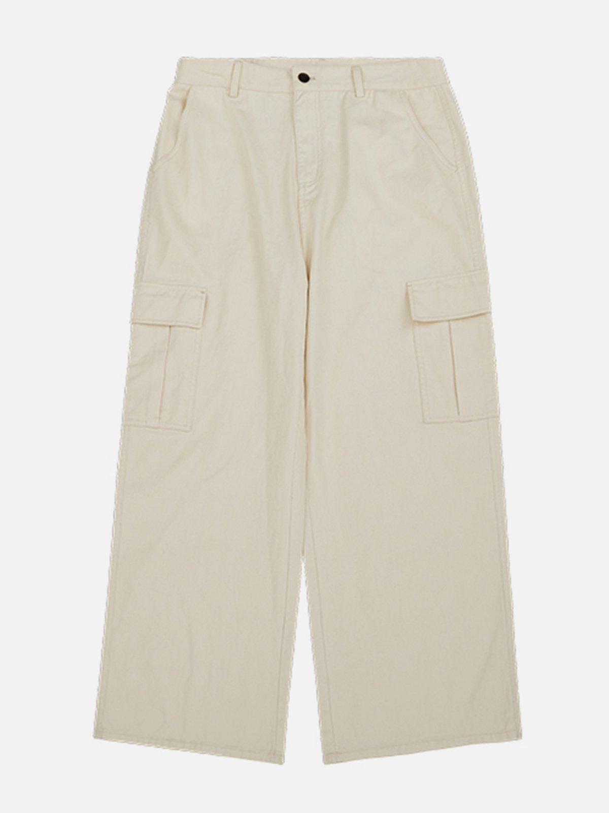 Multi-Pocket Wide Leg Cargo Pants