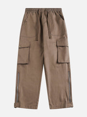 Multi-pocket ZIP UP Cargo Pants