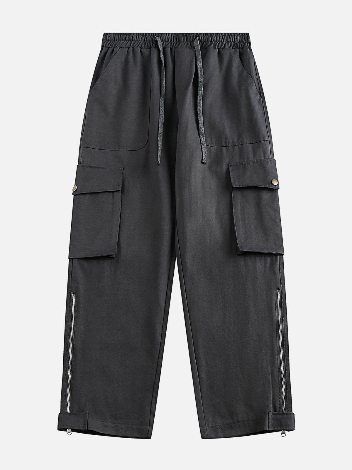 Multi-pocket ZIP UP Cargo Pants