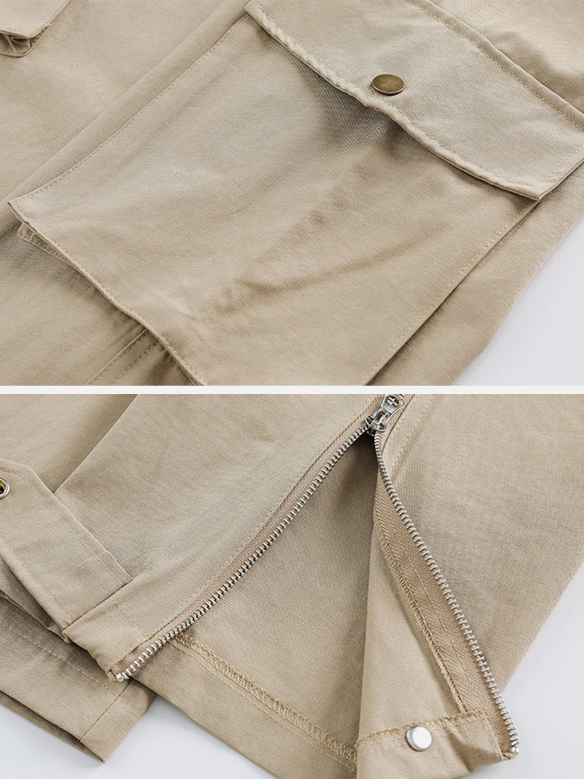 Multi-pocket ZIP UP Cargo Pants