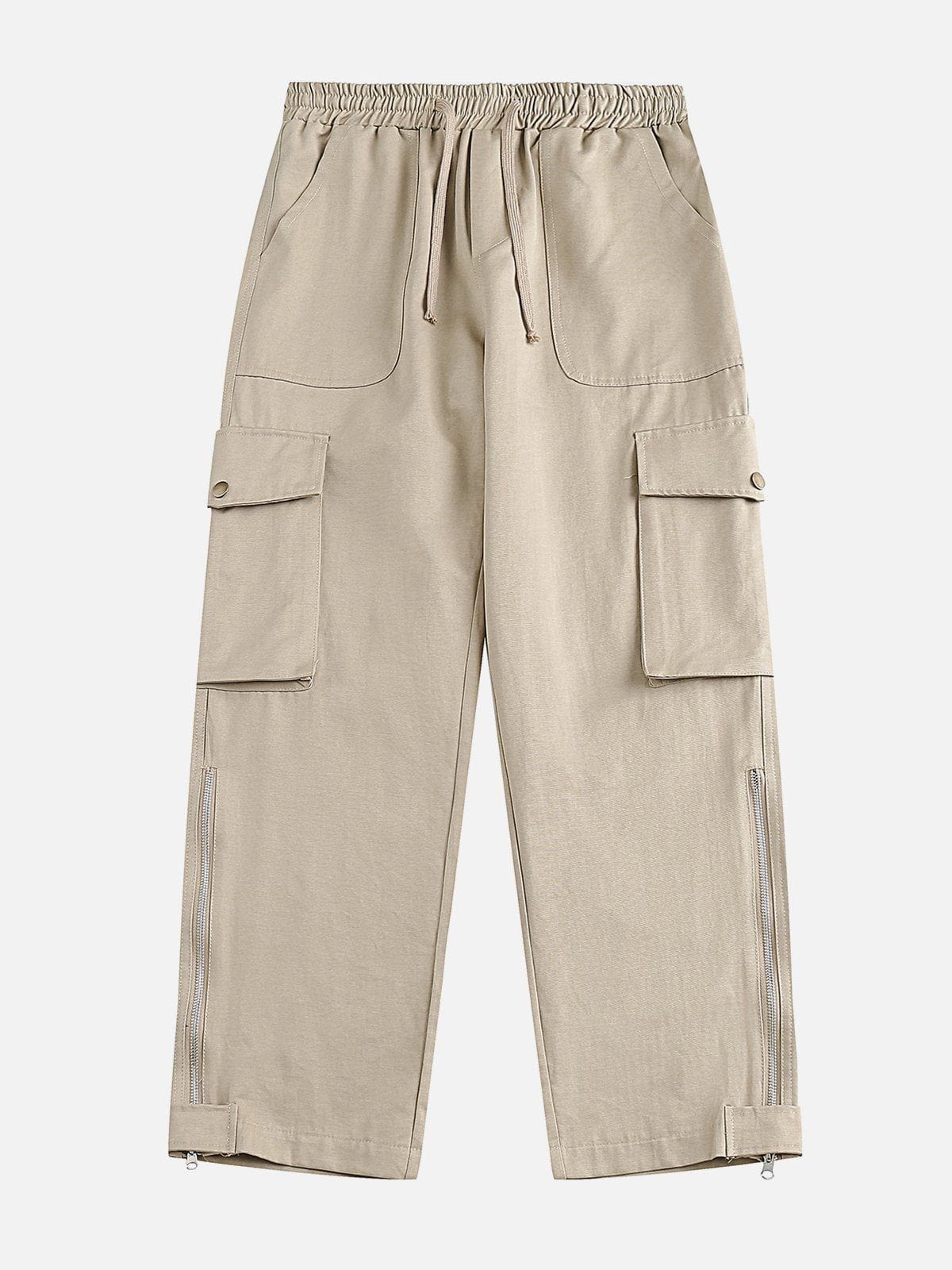 Multi-pocket ZIP UP Cargo Pants